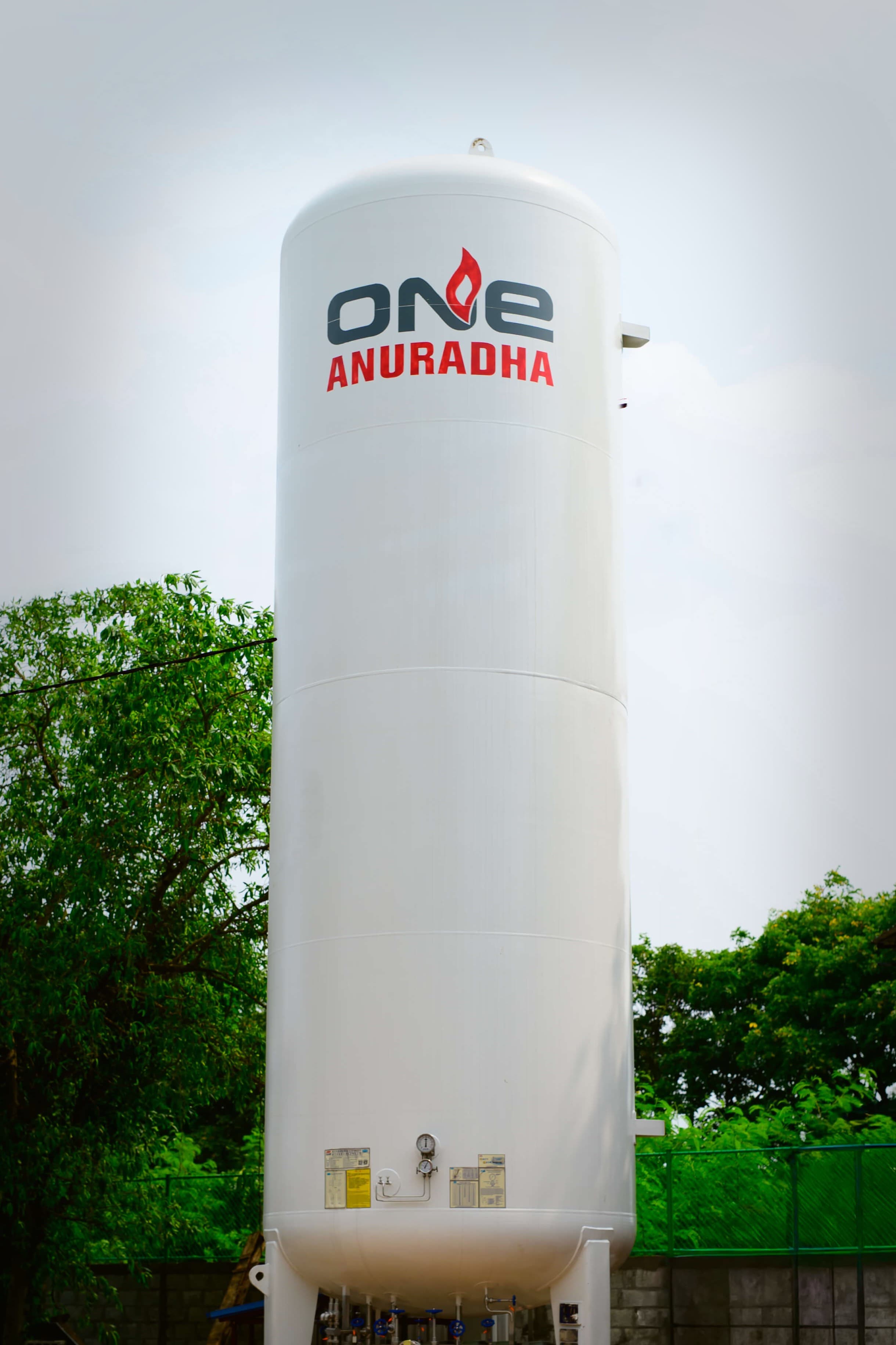 Argon storage tank at One Anuradha