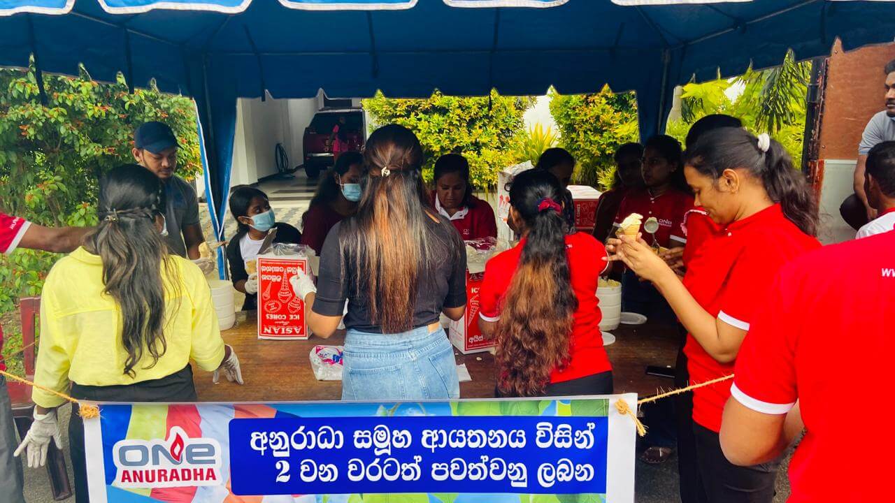 Spreading Compassion and Unity: One Anuradha Hosts 2nd Annual Vesak Ice Cream Dansala